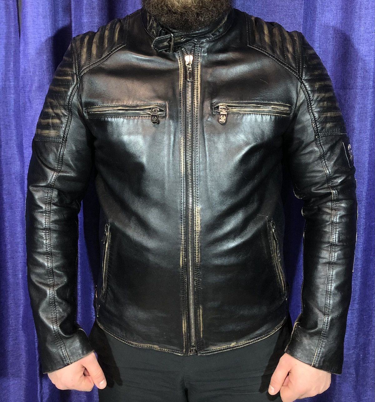 Belstaff Belstaff Leather Jacket Luxury Racing biker Size US L / EU 52-54 / 3 - 2 Thumbnail