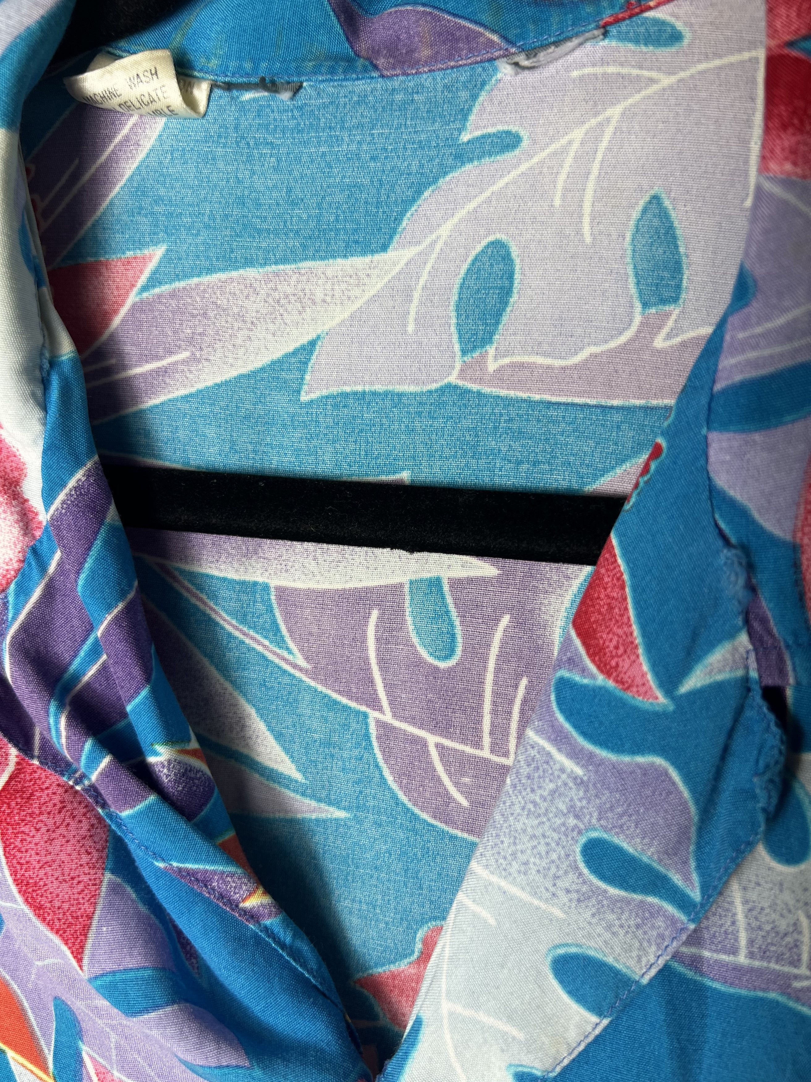 Vintage Vintage Single Stitch Floral Hawaiian Print Luau Shirt Size US L / EU 52-54 / 3 - 3 Thumbnail