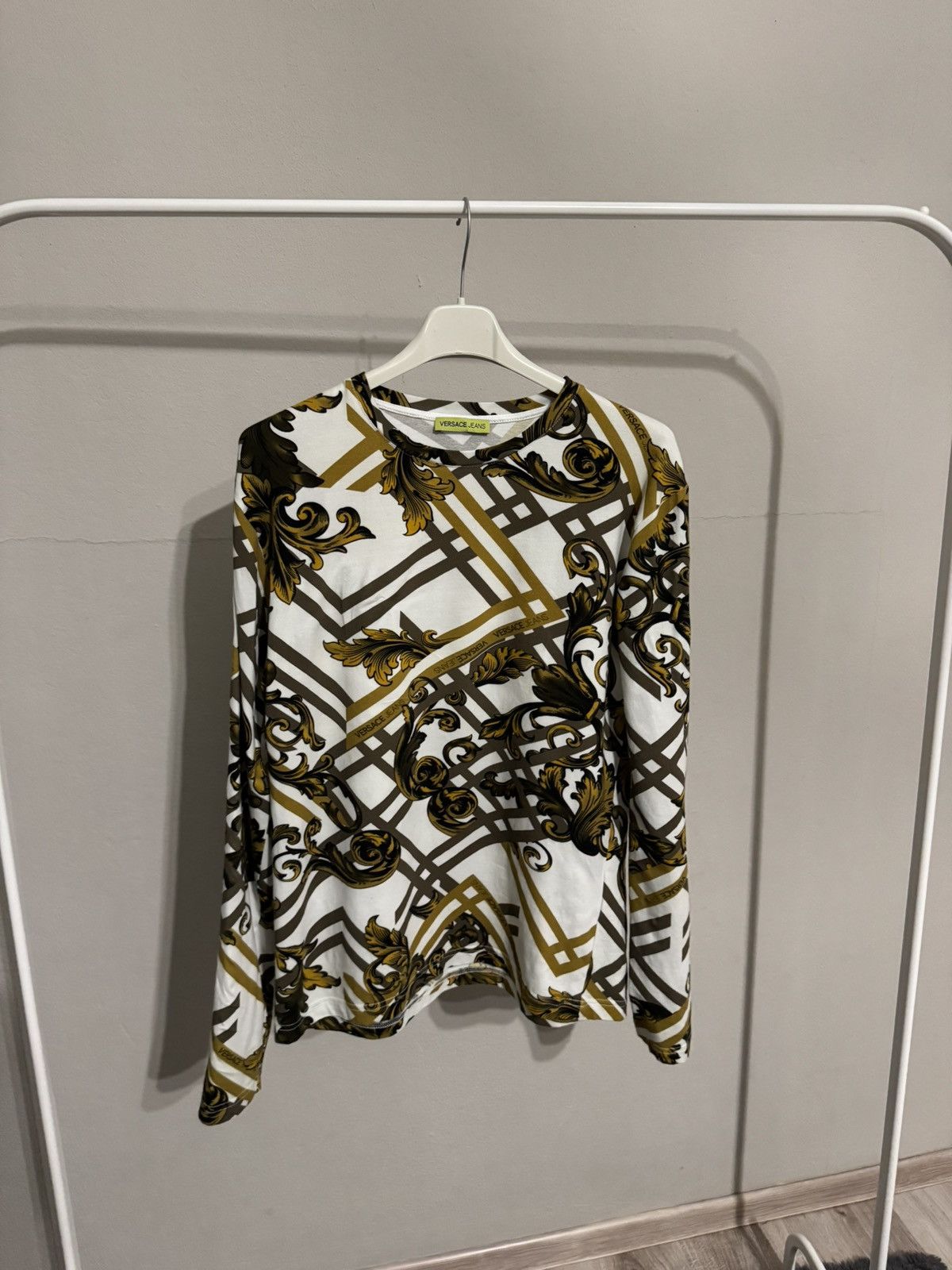 Versace Versace longsleeve Size L / US 10 / IT 46 - 1 Thumbnail