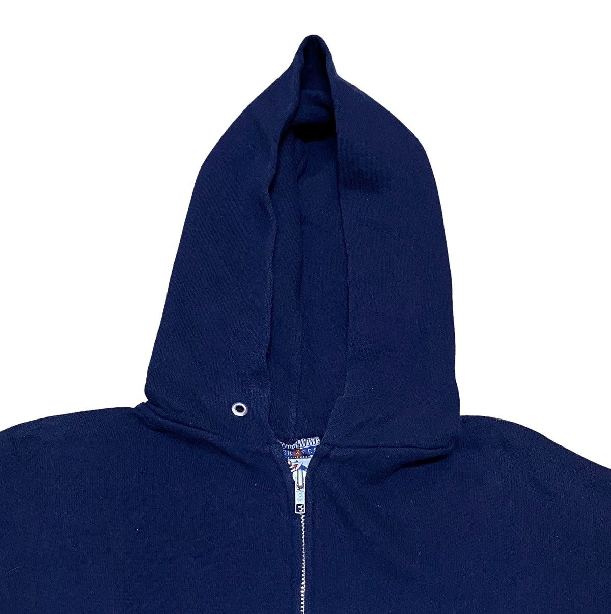 Vintage Vintage Brand Jerzees Plain Zipper Hoodie 1990s Size US M / EU 48-50 / 2 - 5 Thumbnail