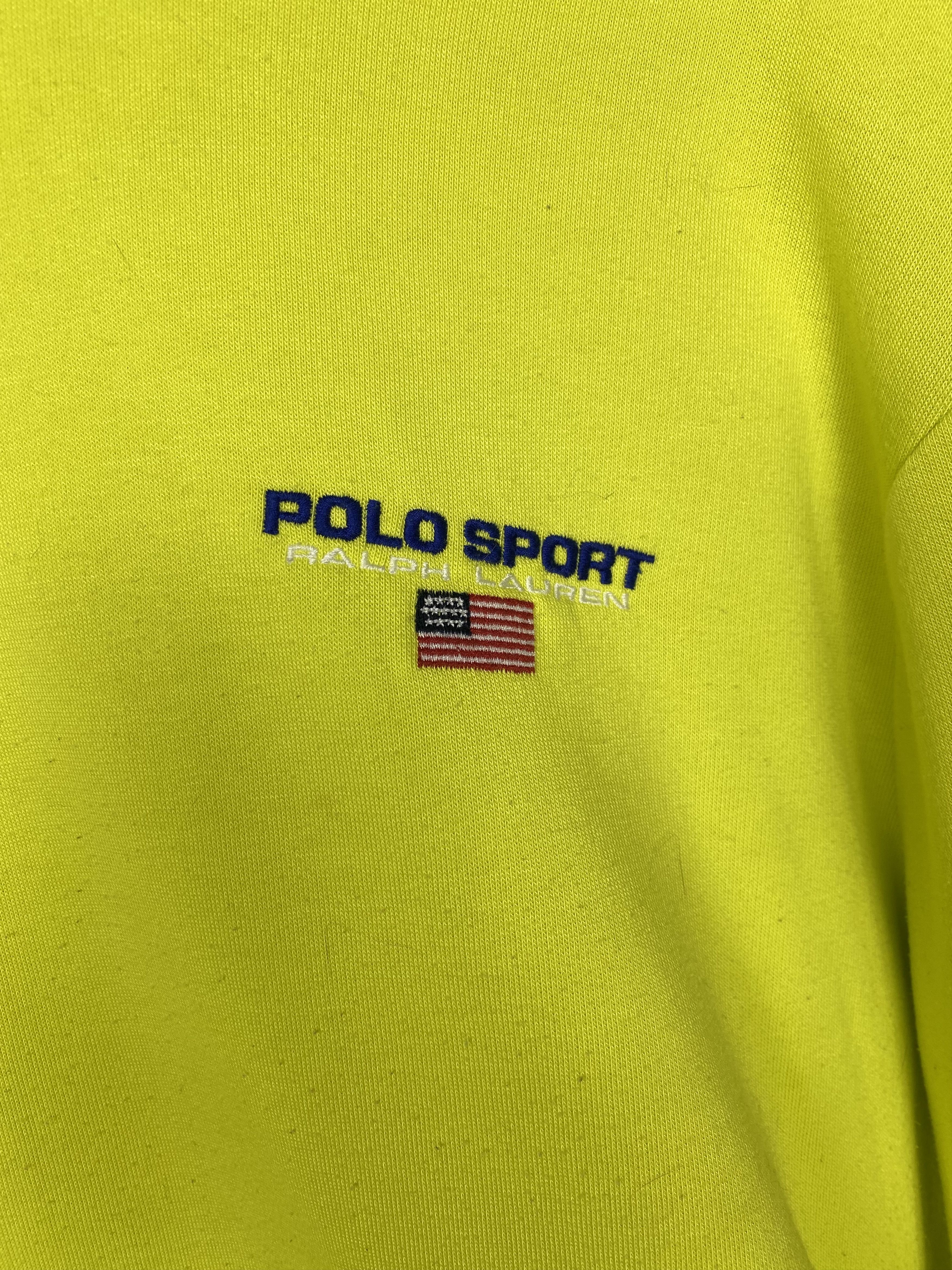 Polo Ralph Lauren × Ralph Lauren × Vintage Polo Sport Ralph Lauren Vintage Mens Hoodie Y2K Size US XXL / EU 58 / 5 - 2 Thumbnail