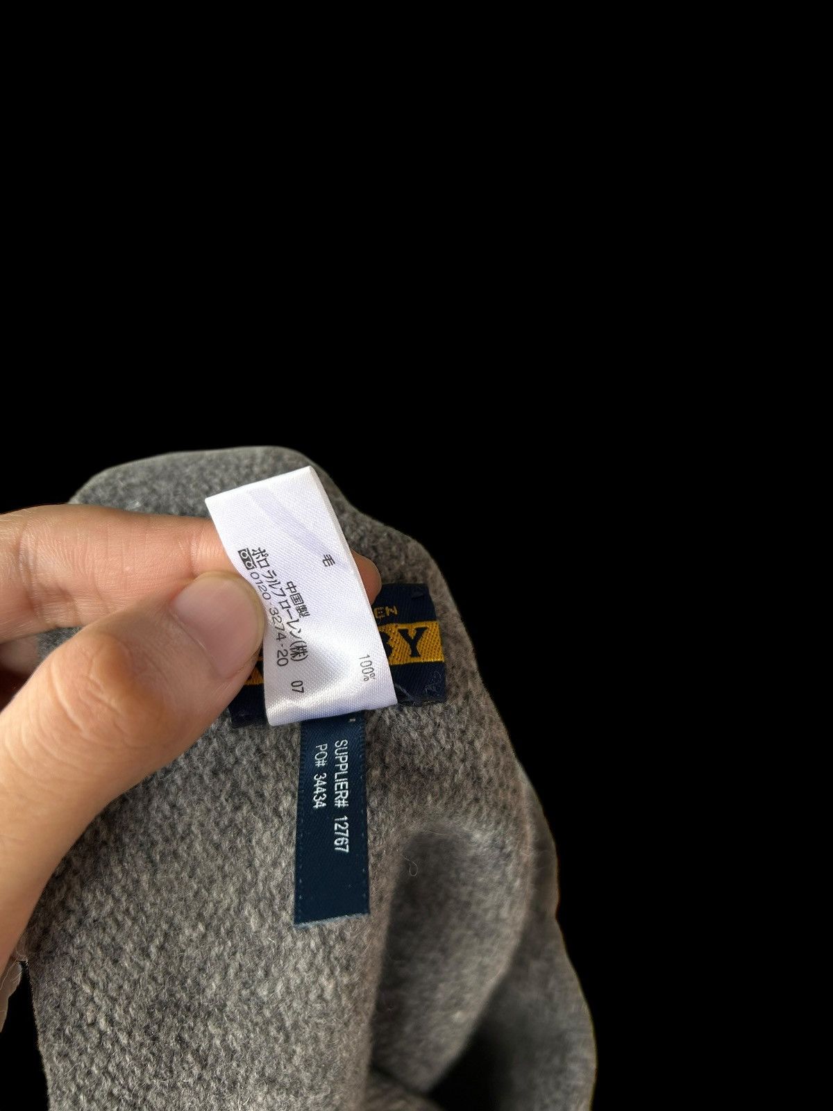 Polo Ralph Lauren × Vintage RALPH LAUREN RUGBY VINTAGE BEANIE HATS Size ONE SIZE - 10 Thumbnail