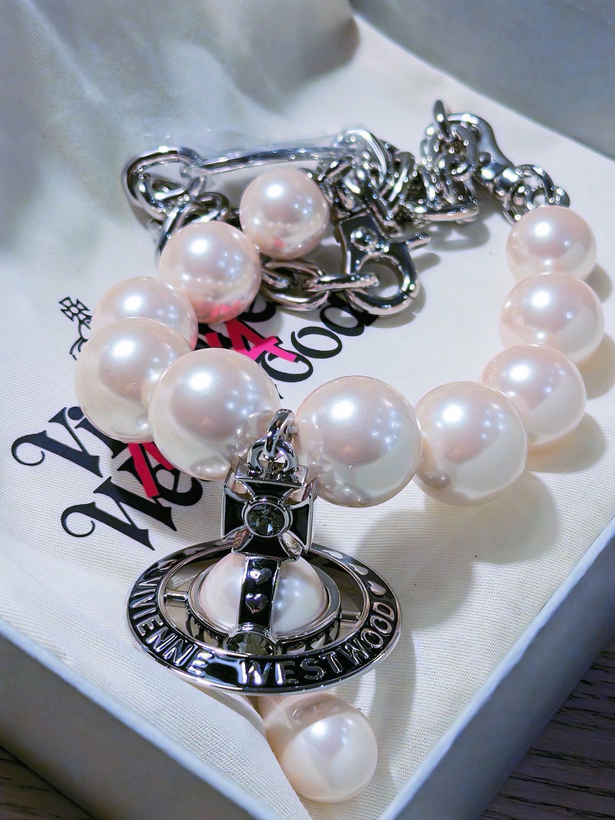 Vivienne Westwood NANA x Vivienne Westwood black pearl necklace Size ONE SIZE - 6 Thumbnail