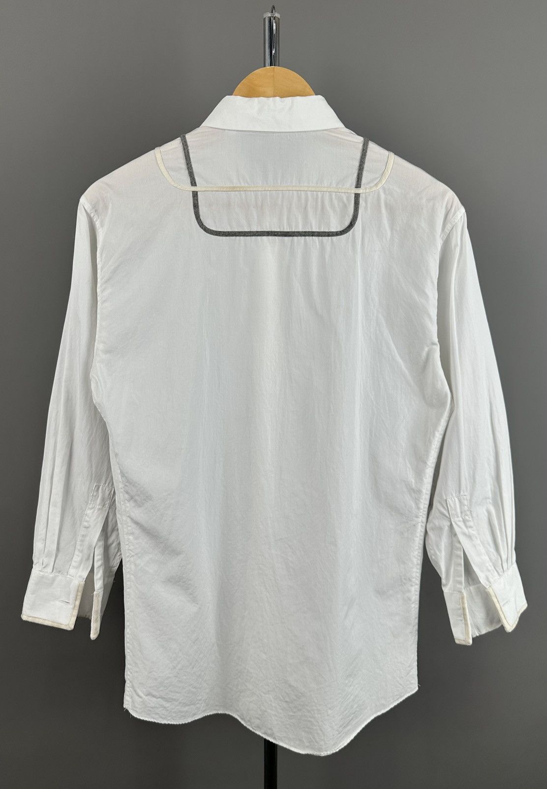 Hermes Hermes - Pipping Lines - Button Down Shirt Size US S / EU 44-46 / 1 - 6 Thumbnail