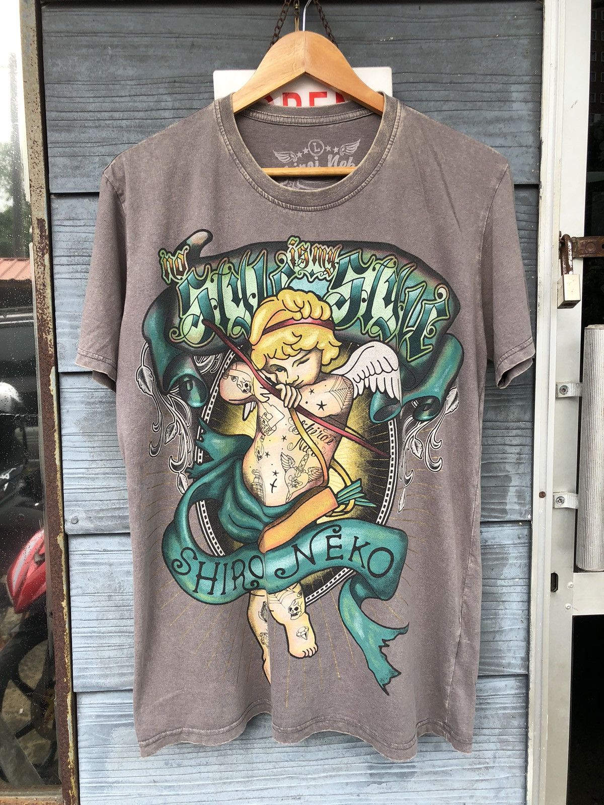 Vintage 🔥1997 Will Bullas “Duck Tape” Art T-shirt | Grailed