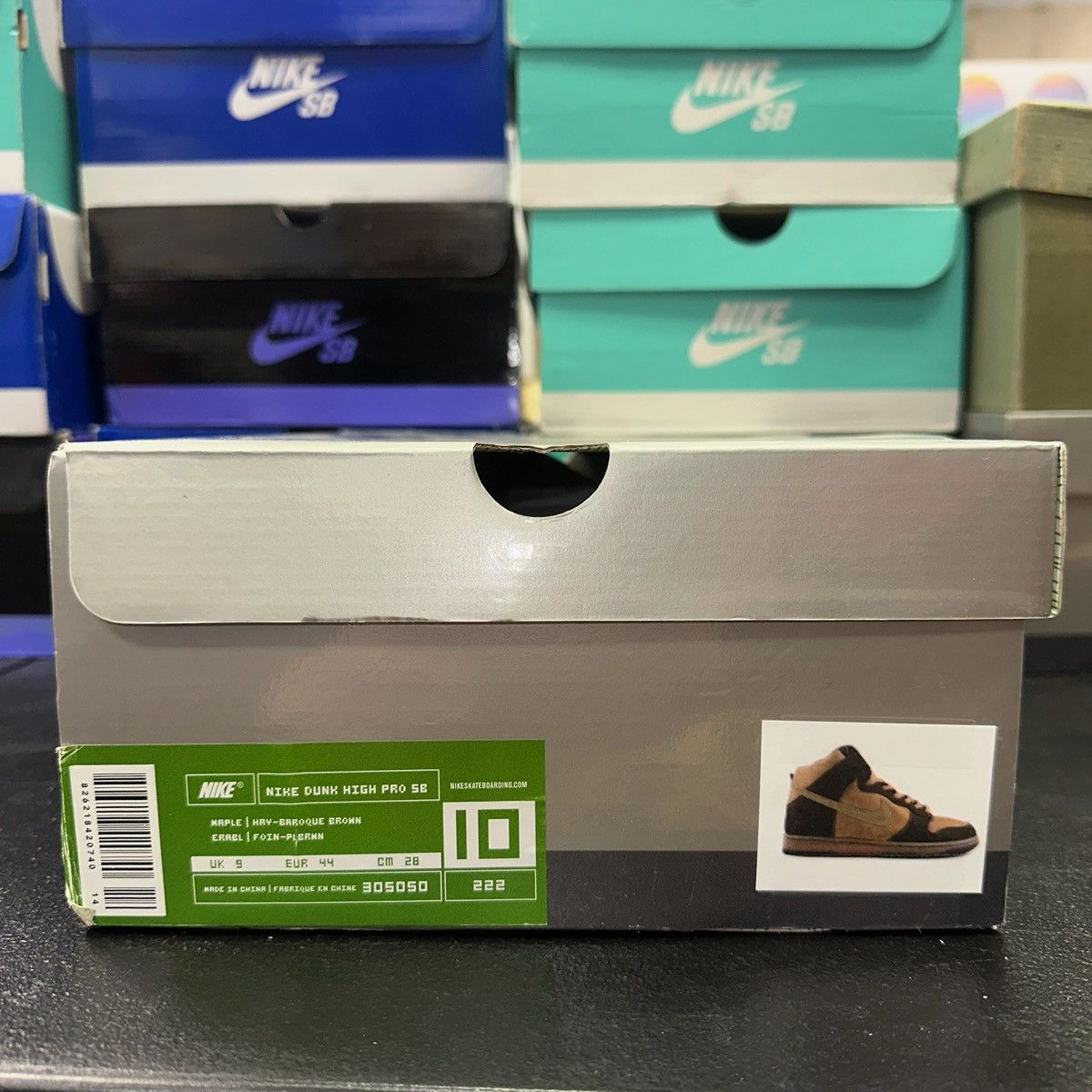 Nike Size 10 - Nike Dunk SB High Brown Pack - 305050-222 Size US 10 / EU 43 - 7 Thumbnail