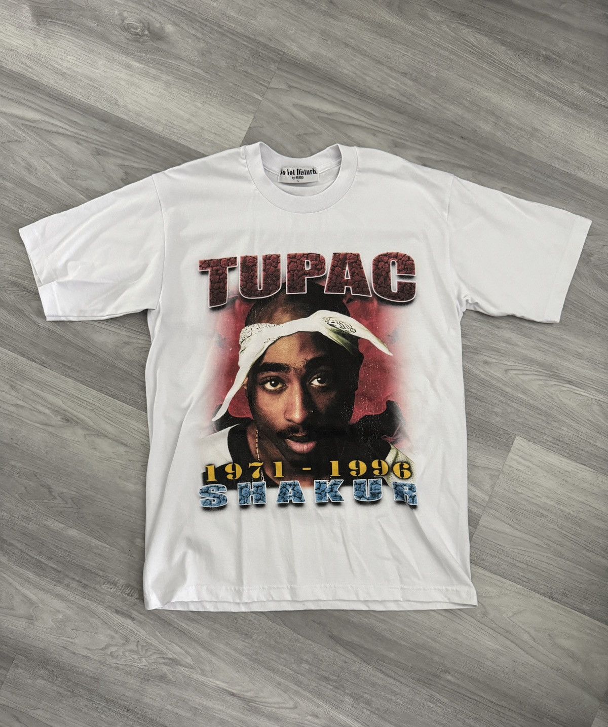 Rap Tees × Vintage DND by Ferris Tupac Graphic Tee Size US L / EU 52-54 / 3 - 1 Thumbnail