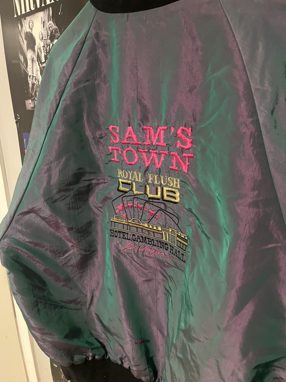 Other Vintage made in USA Sam’s Town Royal Flush Gambling Jacket Size US XL / EU 56 / 4 - 9 Thumbnail