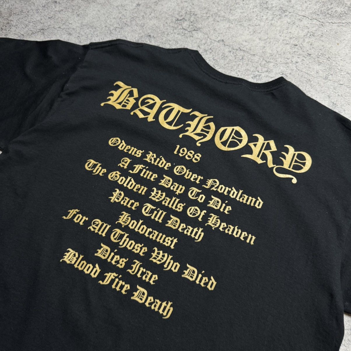 Band Tees Rare Bathory T Shirt Size US L / EU 52-54 / 3 - 5 Thumbnail