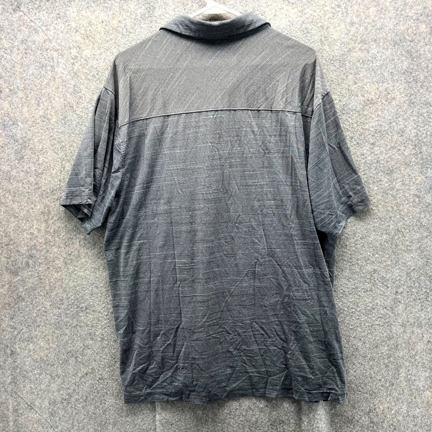 Under Armour Under Armour Polo Shirt Mens 2XL Gray Short Sleeve Collared Button Golf Preppy HeatGear Size US XXL / EU 58 / 5 - 2 Thumbnail