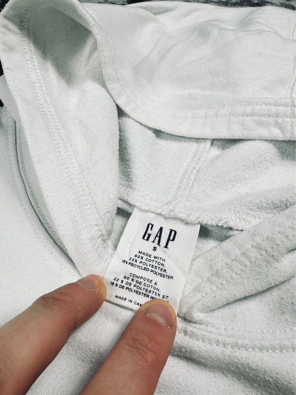 Gap Gap Hoodie White Size S Size S / US 4 / IT 40 - 4 Thumbnail