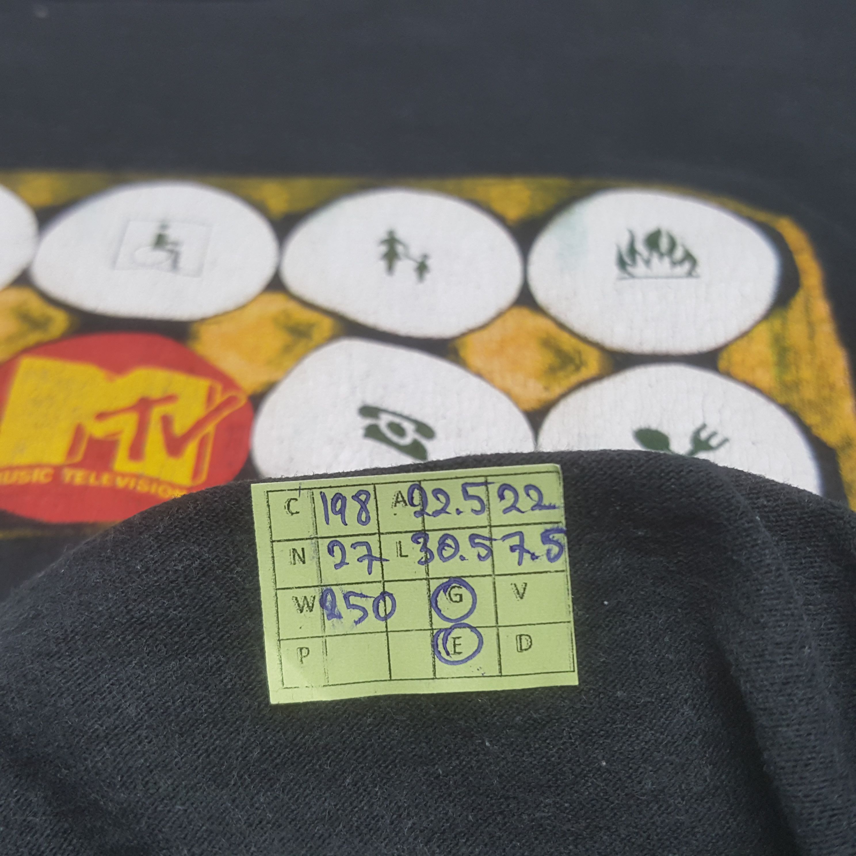 Mtv × Vintage Vintage MTV Music Television American Promo T-shirt Size US L / EU 52-54 / 3 - 9 Thumbnail