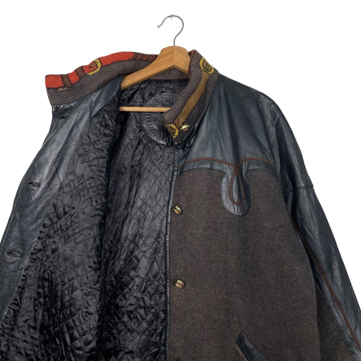 Torras Torras Leather Jacket Made In Spain Size L / US 10 / IT 46 - 10 Thumbnail