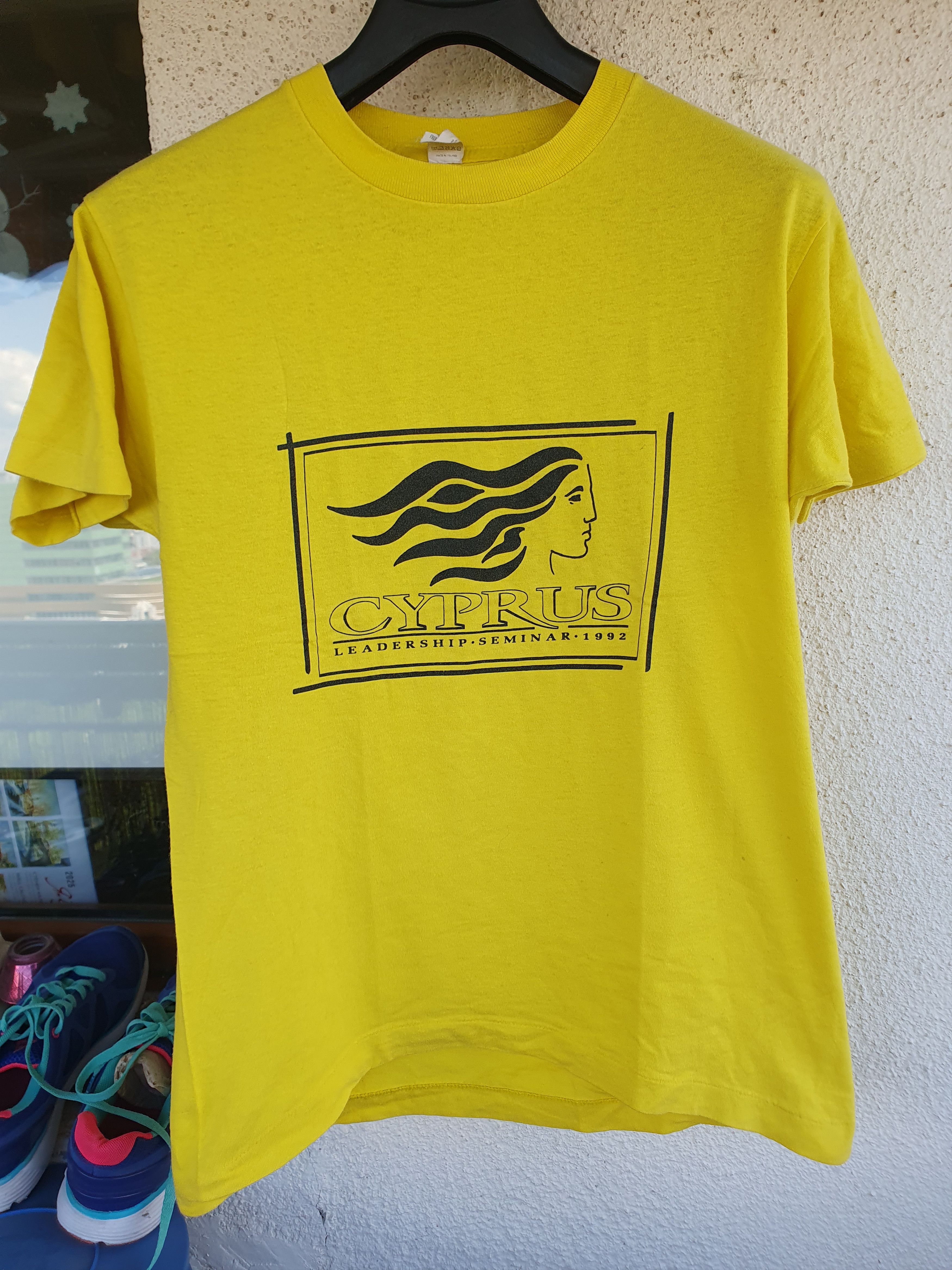 Vintage Cyprus Leadership Seminar 1992 Vtg Single Stitch Lot 2 tee L Size US L / EU 52-54 / 3 - 2 Thumbnail