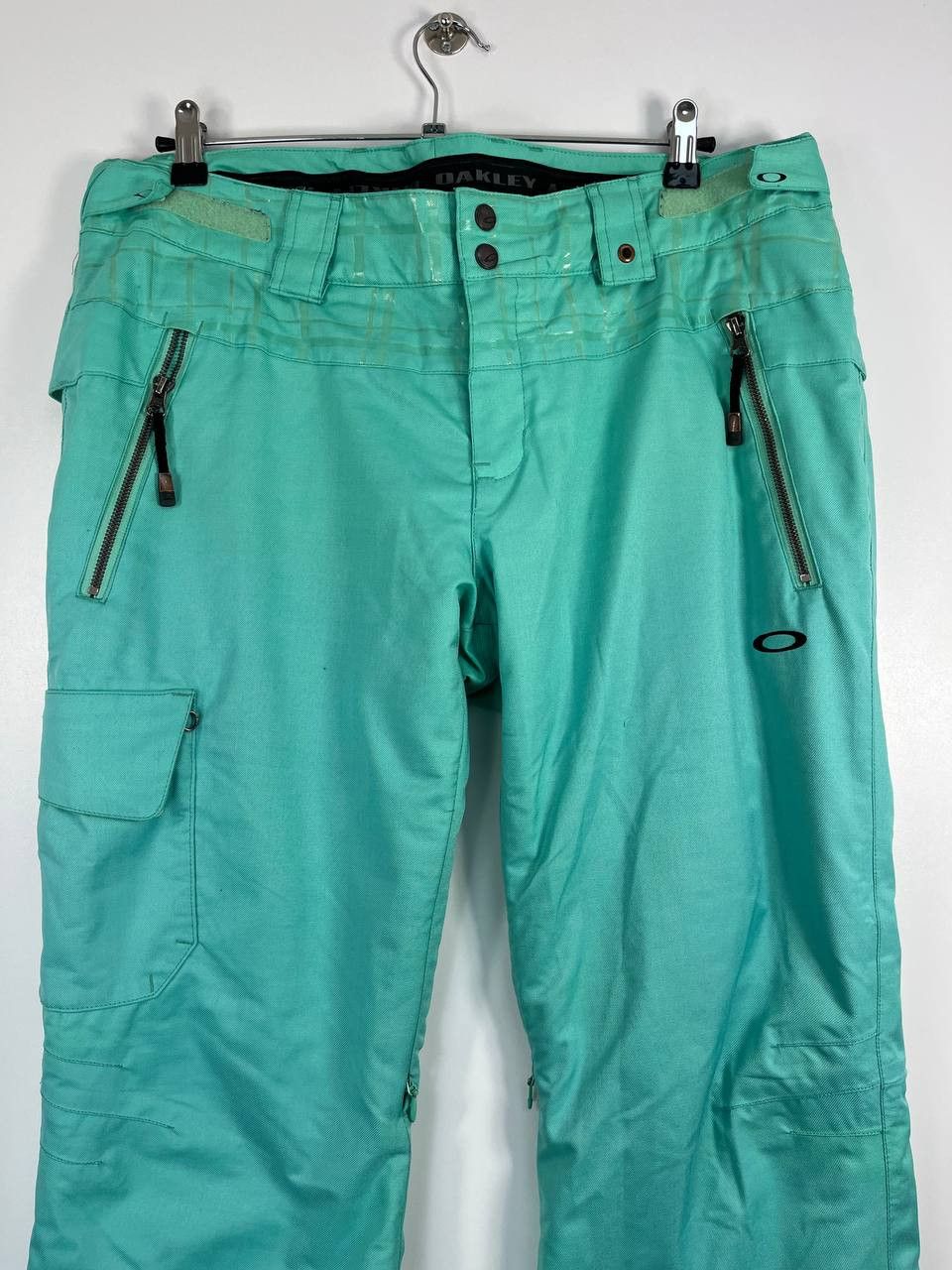 Oakley Oakley Womens Ski Snowboard Pants Turquoise Winter Size L Size US 42 / EU 58 - 2 Thumbnail
