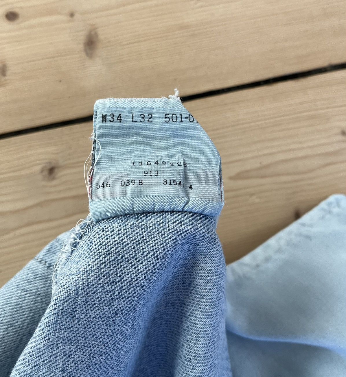Levi's Vintage Clothing Vintage Levis 501 made in USA Size US 32 / EU 48 - 3 Thumbnail