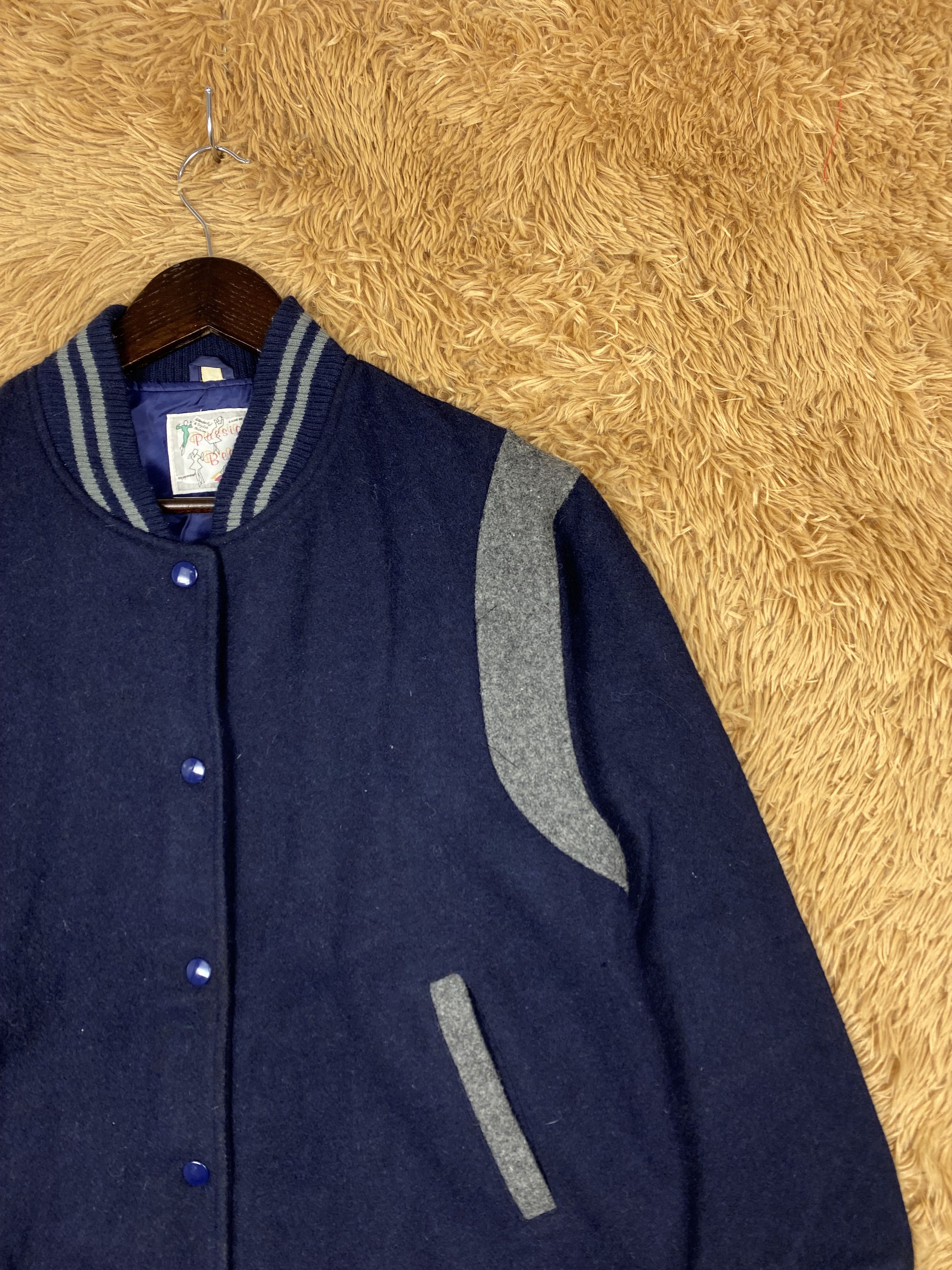 Japanese Brand Vintage Japanese Brand Varsity Jacket DJ0750 Size US L / EU 52-54 / 3 - 3 Thumbnail