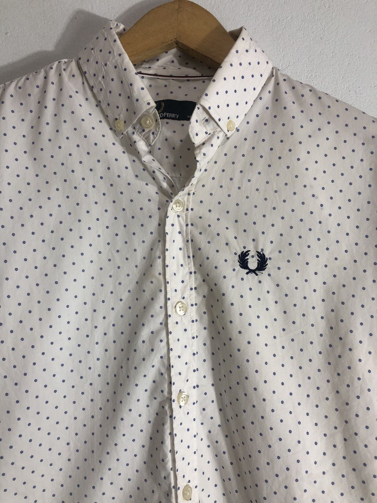 Fred Perry × Japanese Brand FRED PERRY BUTTON SHIRT Size US M / EU 48-50 / 2 - 5 Thumbnail