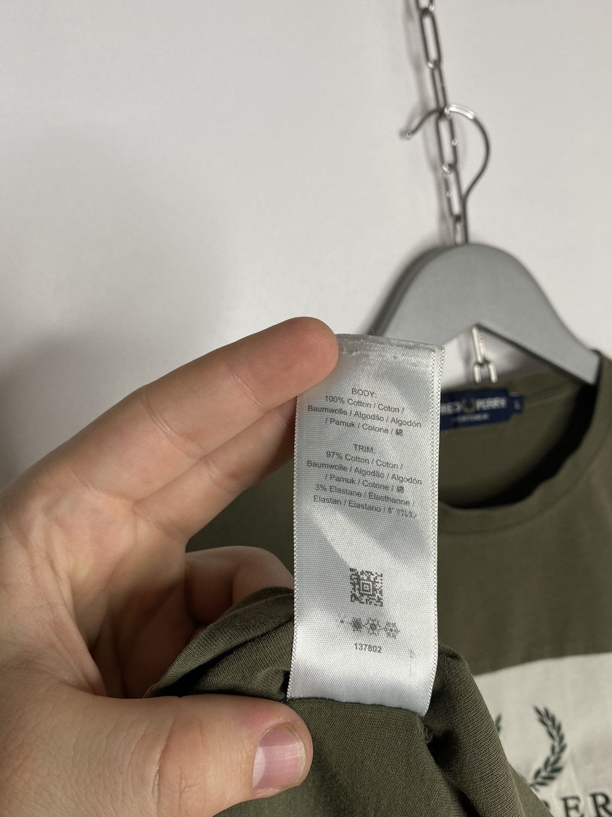 Fred Perry × Vintage Vintage Fred Perry Big Logo T-Shirt Tee Short Sleeve Size US L / EU 52-54 / 3 - 8 Thumbnail