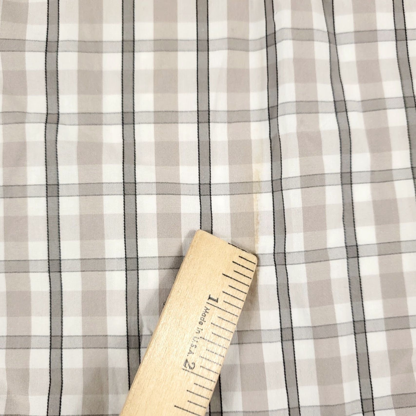 Tommy Hilfiger Tommy Hilfiger Shirt Mens Large Beige Plaid Button-Up Long Sleeve Casual Everyday Business Dress Modern Preppy Mens L Beige Size US L / EU 52-54 / 3 - 7 Thumbnail