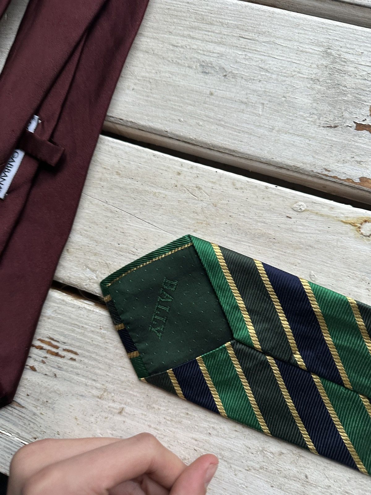 Bally 🚨Bally tie luxury old money striped Size ONE SIZE - 7 Thumbnail