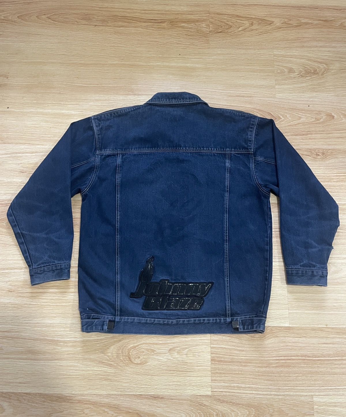 Other Johnny Blaze Vintage Denim Jacket L Boxy Hip Hop Size US L / EU 52-54 / 3 - 4 Thumbnail