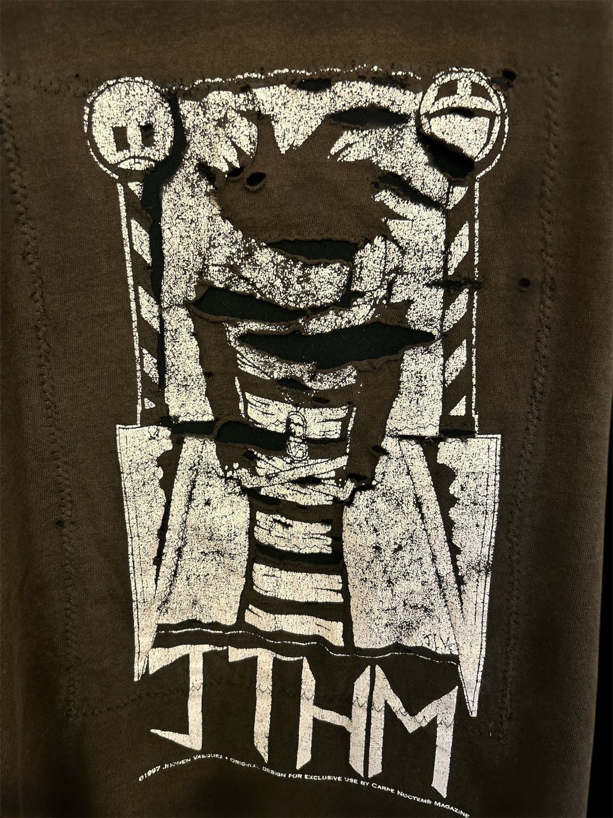 Vintage Johnny The Homicidal Maniac tshirt RARE super worn in Size US L / EU 52-54 / 3 - 2 Thumbnail