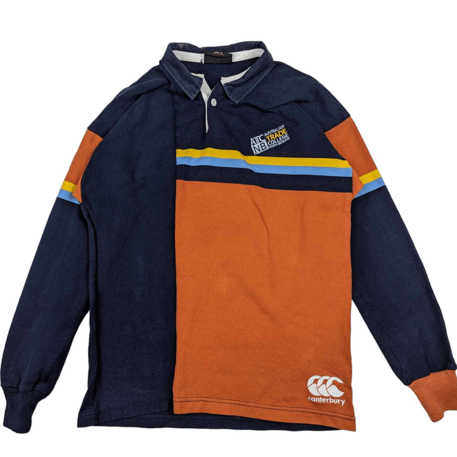 Canterbury of New Zealand Vtg CANTERBURY ATC Australia Trade College NB Rugby Jersey Size US S / EU 44-46 / 1 - 3 Thumbnail