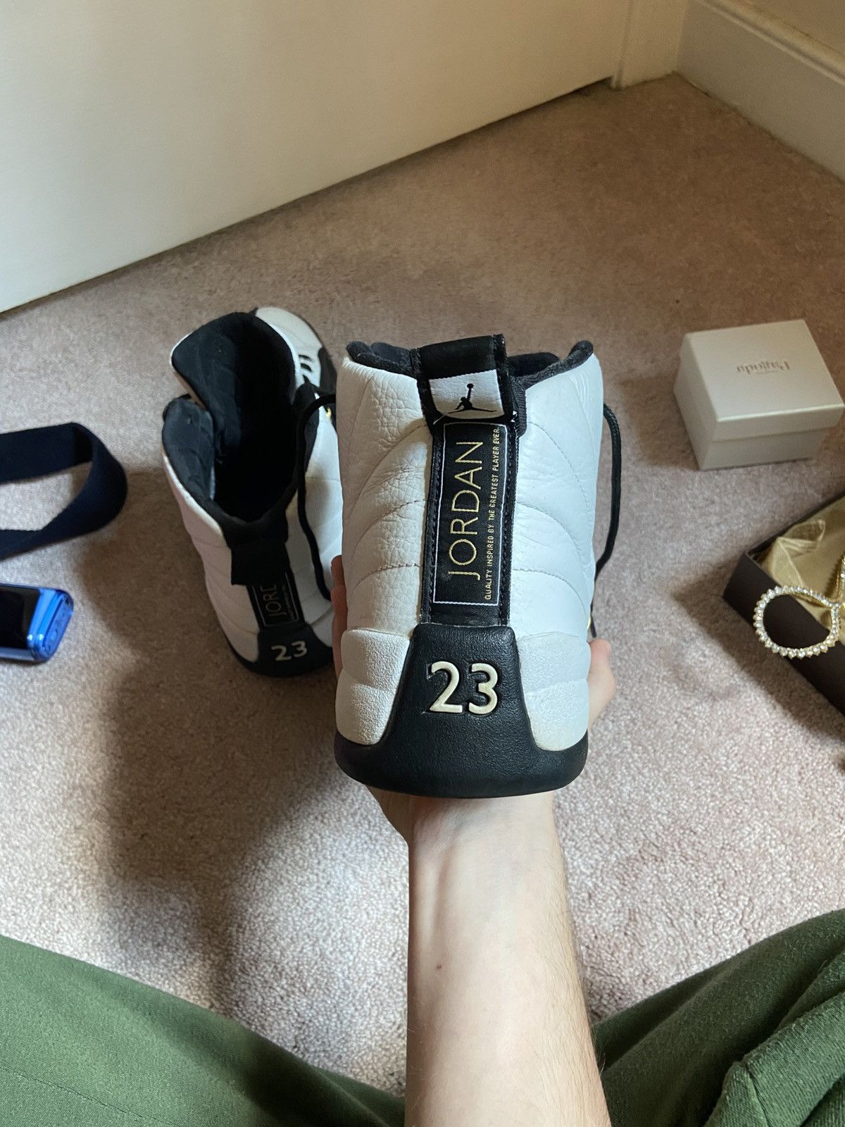 Jordan Brand Jordan 12’s retro royalty Size US 12 / EU 45 - 9 Thumbnail