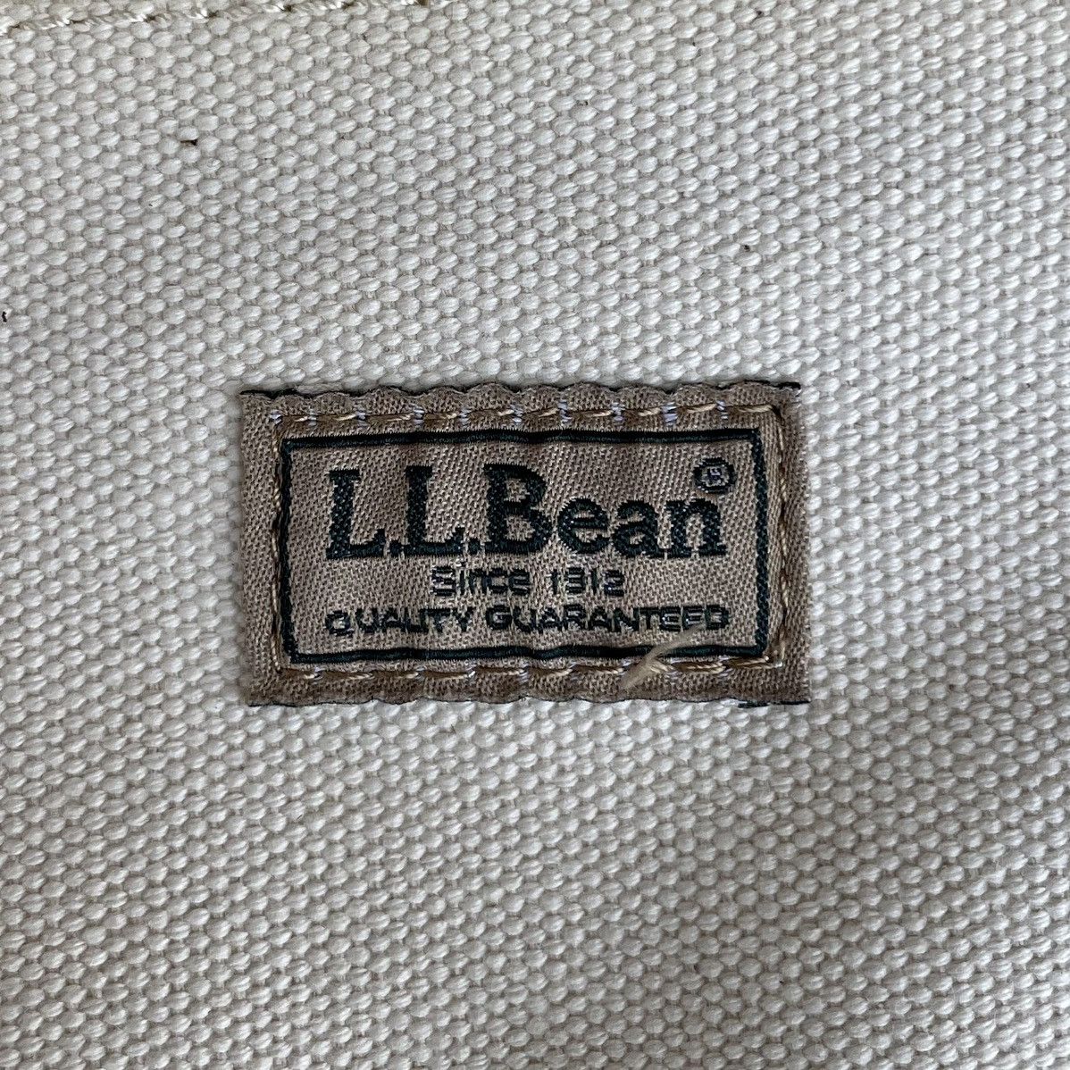 L.L. Bean L.L.Bean Zipper Canvas 2-Way Tote Bag Size ONE SIZE - 14 Thumbnail