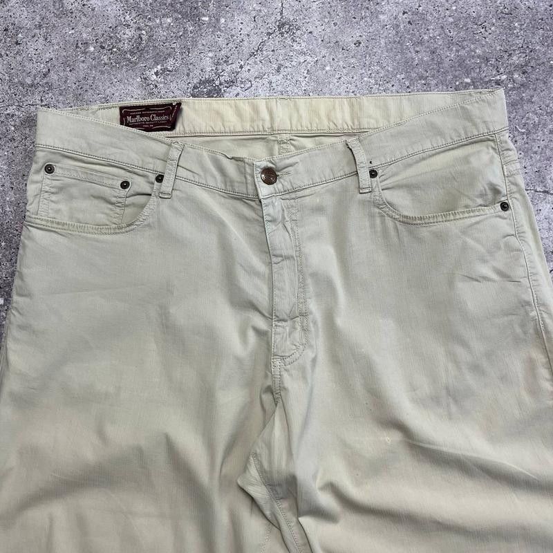 Marlboro Classics × Vintage Marlboro Classics Straight Light Biege Pants Size 38x34 Size US 38 / EU 54 - 3 Thumbnail