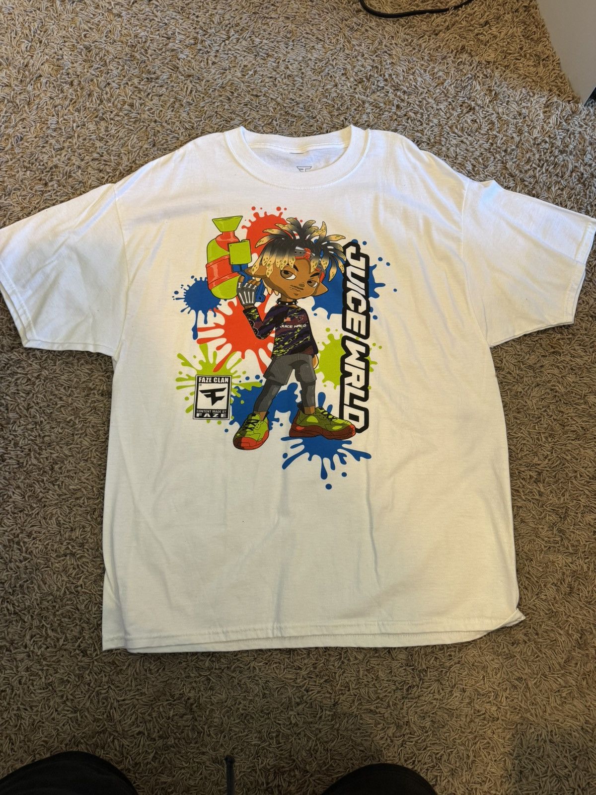 999 Club × FaZe Vlone x Juice Wrld Ready Up tee Size US XL / EU 56 / 4 - 1 Thumbnail