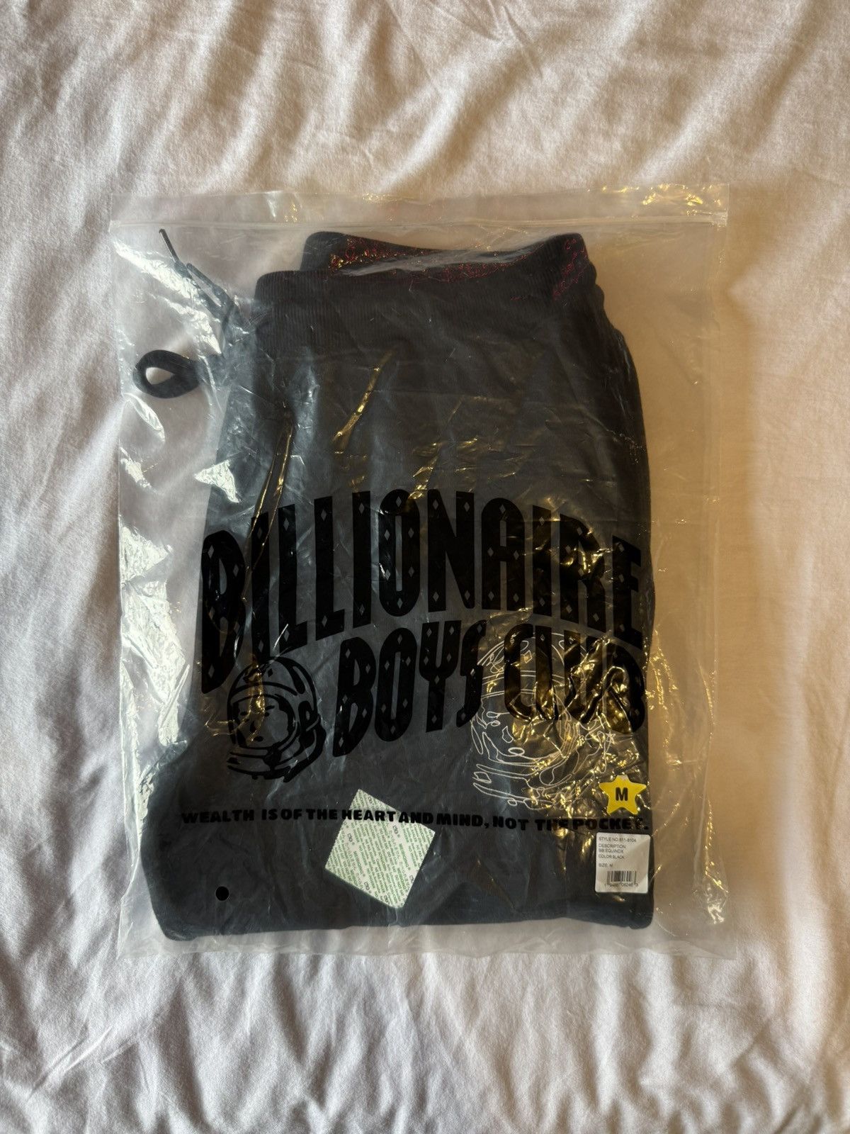 Billionaire Boys Club Billionaire Boys Club Black Jogger Sweatpant Logo Drawstring Size US 32 / EU 48 - 5 Thumbnail