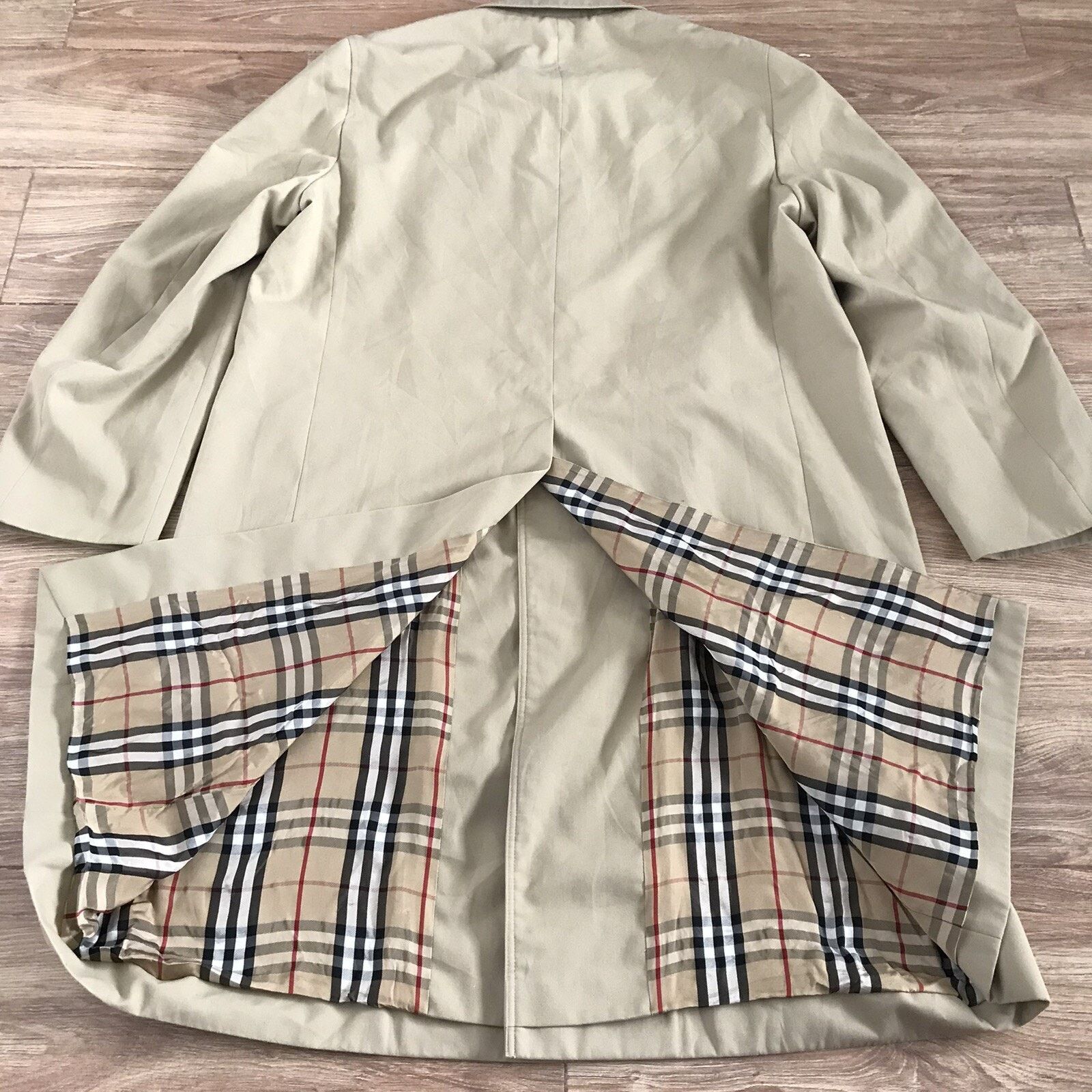 Burberry vintage Burberry's Trench Coat jacket Nova Check overcoat Size US XL / EU 56 / 4 - 5 Thumbnail