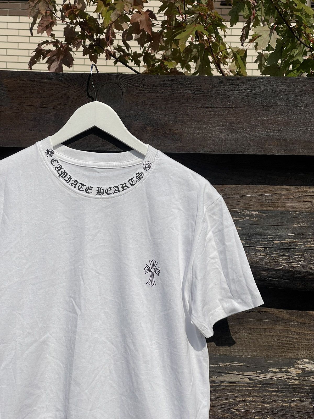 Other Capiate hearts white big logo cross print t-shirt Size US M / EU 48-50 / 2 - 6 Thumbnail