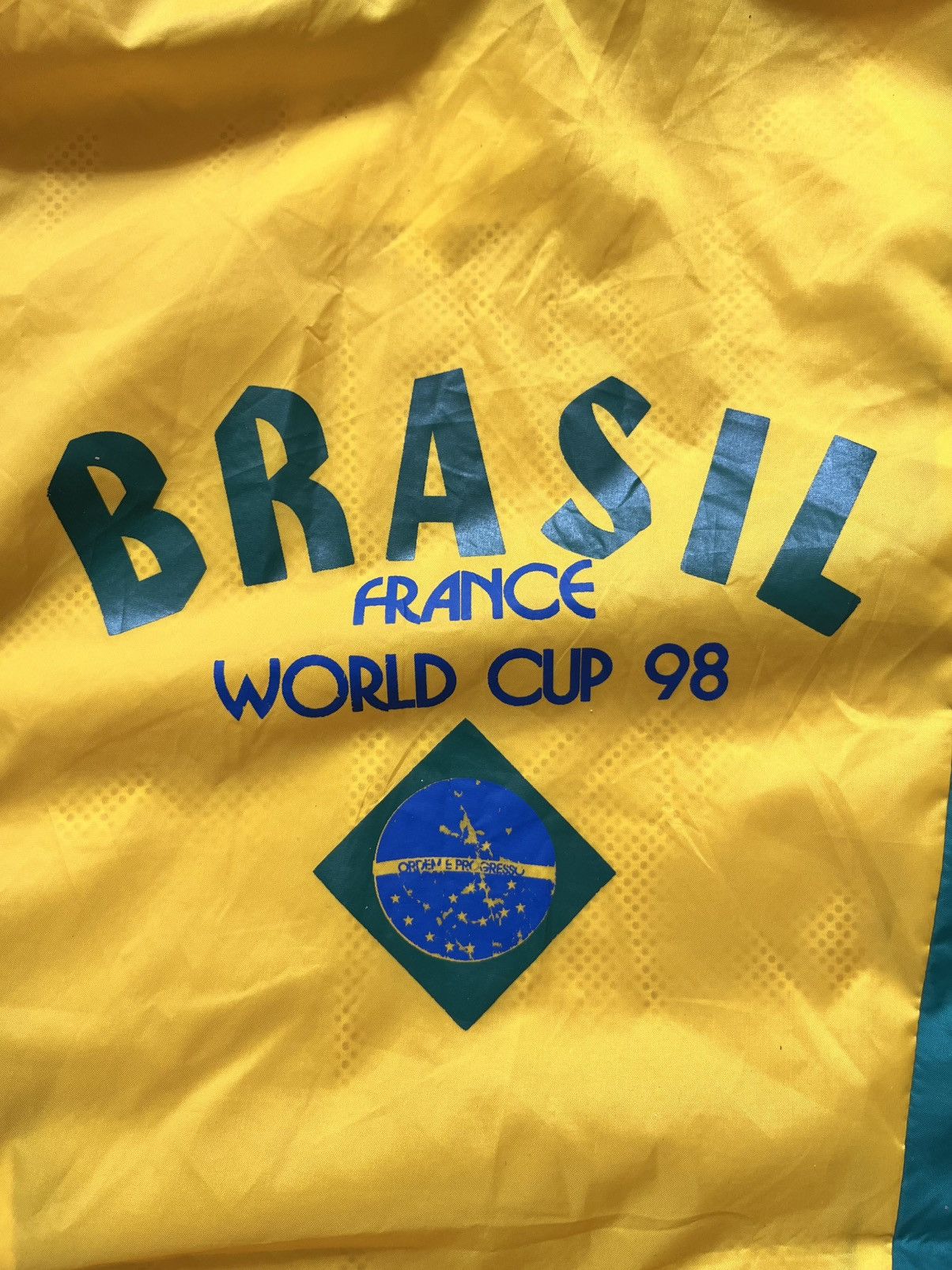 Other 1998 France World Cup Brazil Jacket Size US L / EU 52-54 / 3 - 7 Thumbnail