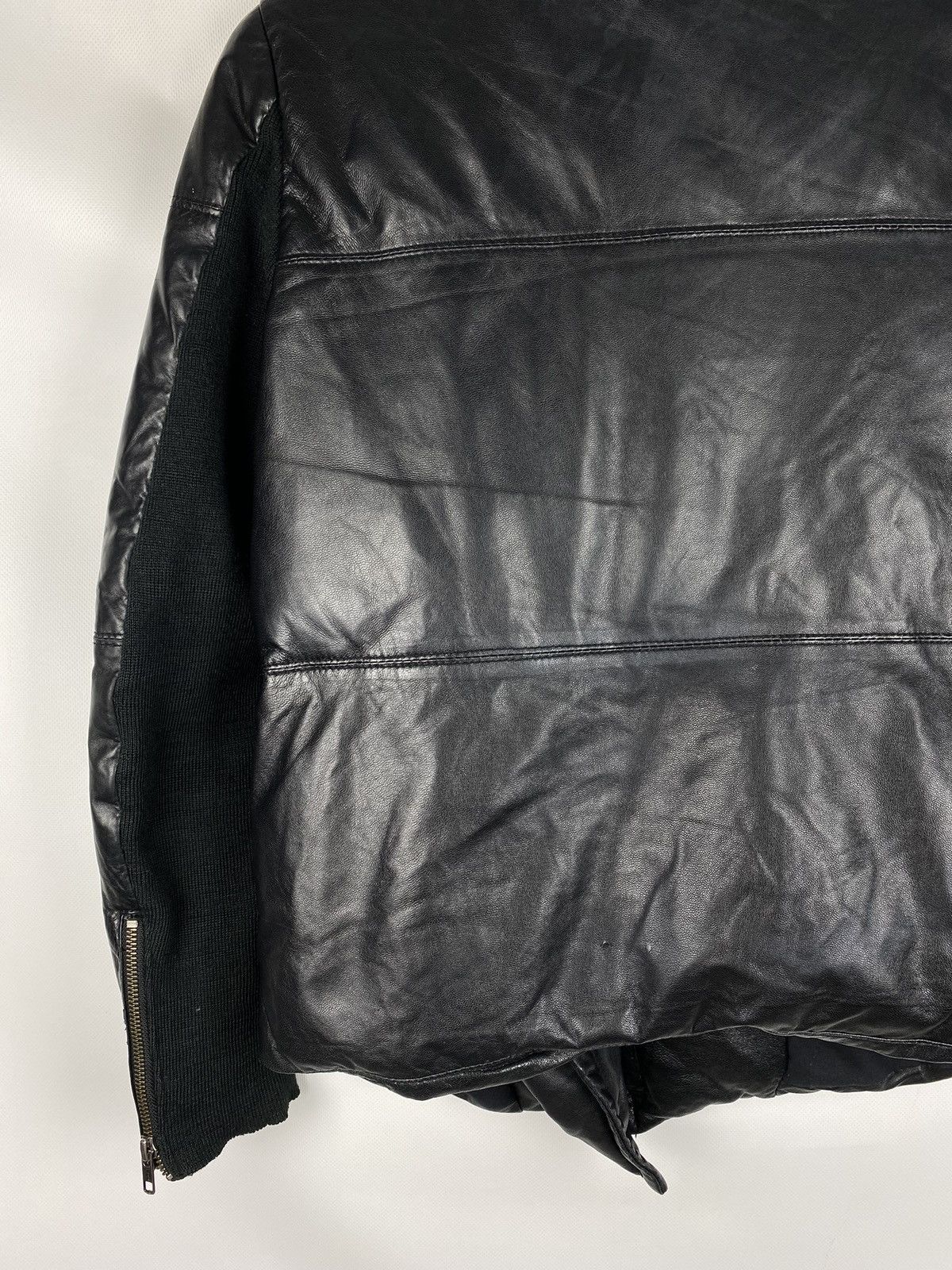 Muubaa Muubaa ladies avant-garde leather puffer down jacket Size M / US 6-8 / IT 42-44 - 14 Thumbnail