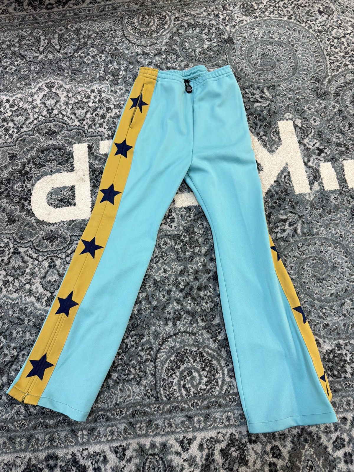 Kapital Kapital stantman track pants teal gold Size US 32 / EU 48 - 1 Thumbnail