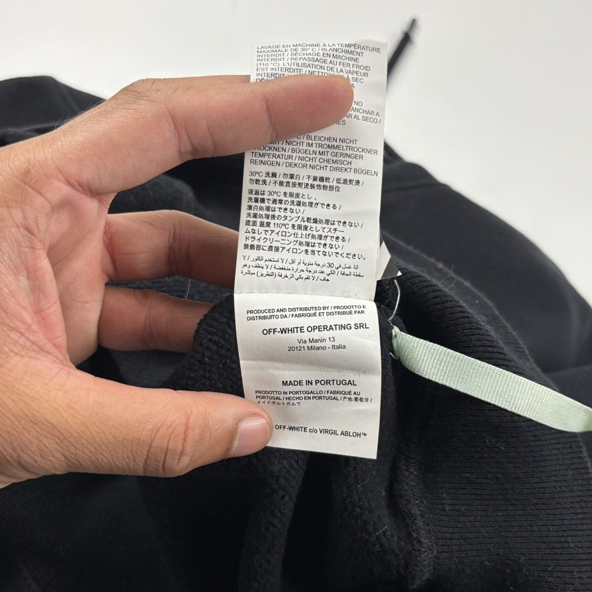 Off-White Off-White Quotes Cropped Hoodie Size S / US 4 / IT 40 - 9 Thumbnail