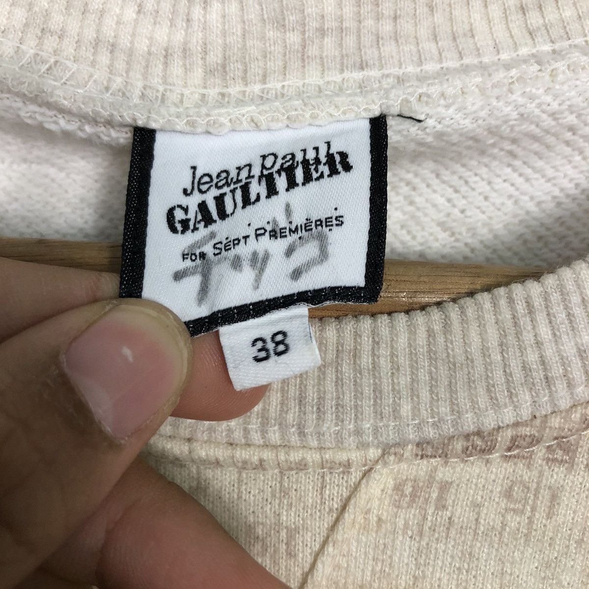 Jean Paul Gaultier 📌Vintage Sweatshirt Striped Design Jean Paul Gaultier Size S / US 4 / IT 40 - 13 Thumbnail