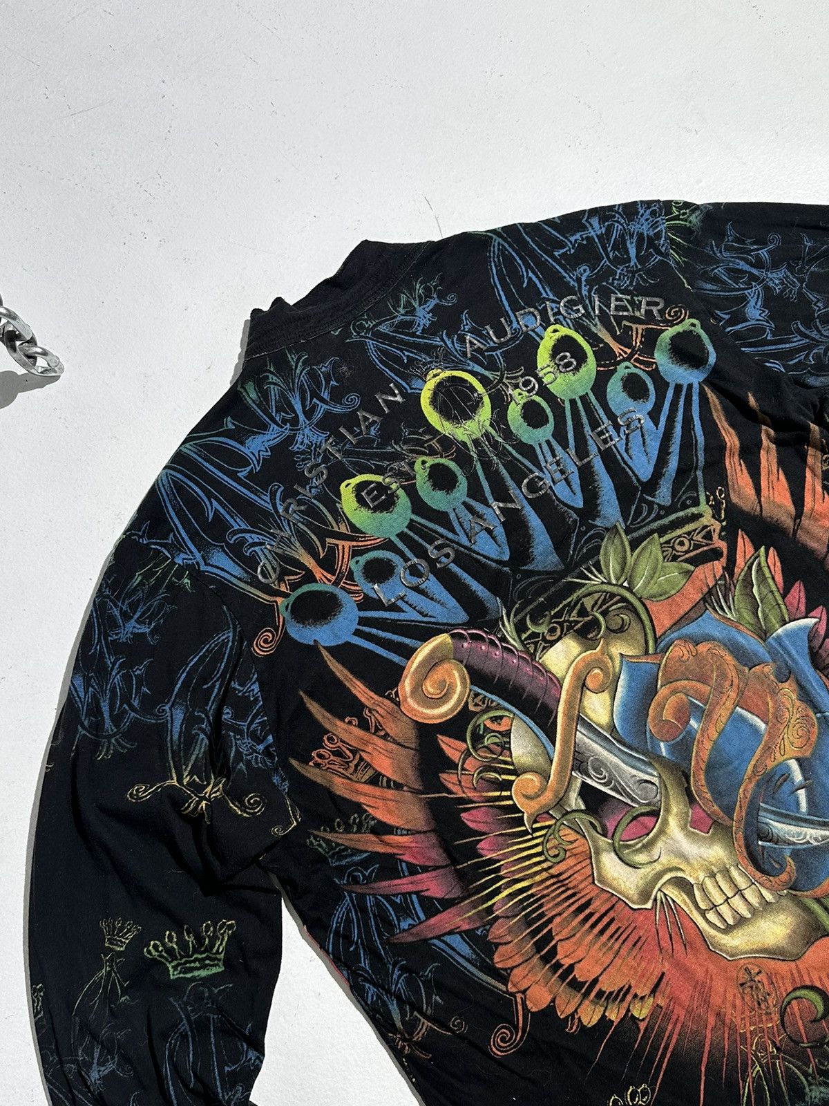 Christian Audigier Christian audigier long sleeve tshirt Size US XL / EU 56 / 4 - 7 Thumbnail