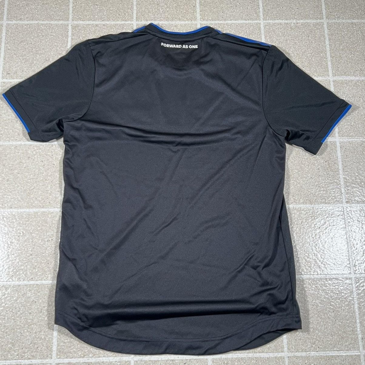 Adidas Adidas San Jose Quakes Jersey Adult Medium Black Blue Men Size US M / EU 48-50 / 2 - 6 Thumbnail