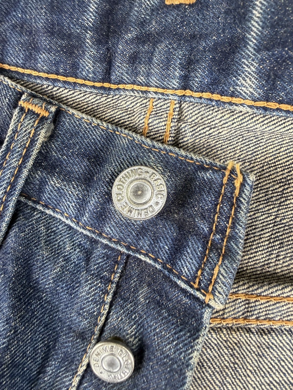 Denime Vtg Denime Lot66 jeans Selvedge Japan Made Grunge Style Size US 29 - 7 Thumbnail
