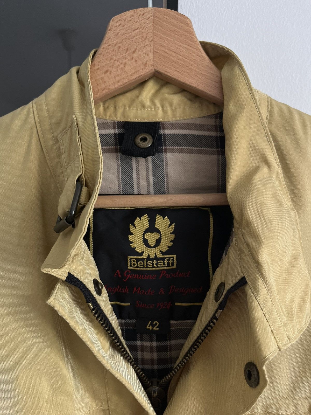 Belstaff × Vintage Belstaff vintage Biker Nylon Jacket Size US XS / EU 42 / 0 - 4 Thumbnail
