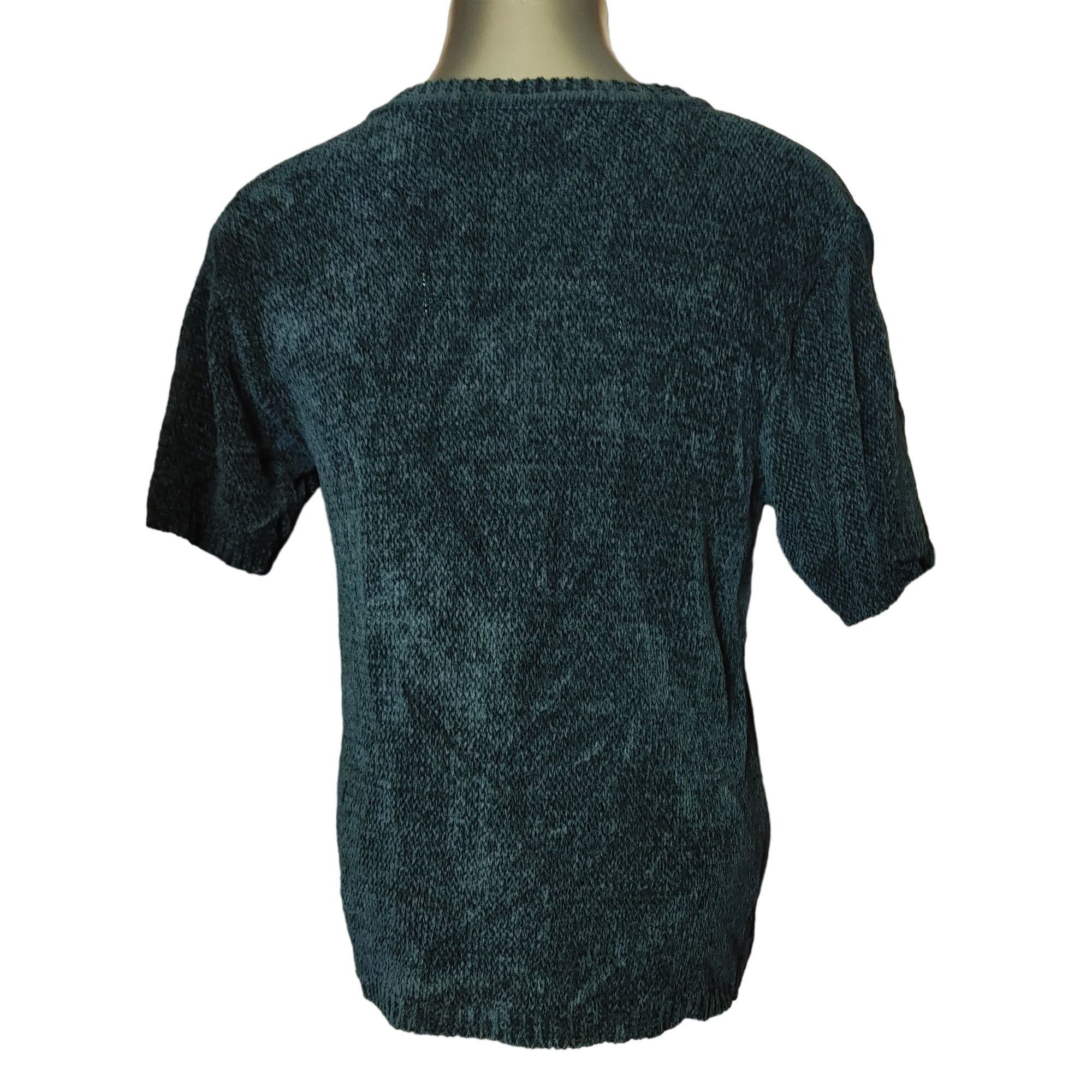 Other WESTERN CONNECTION Womens M Black Cozy Soft Short Sleeve V-N Size M / US 6-8 / IT 42-44 - 2 Thumbnail