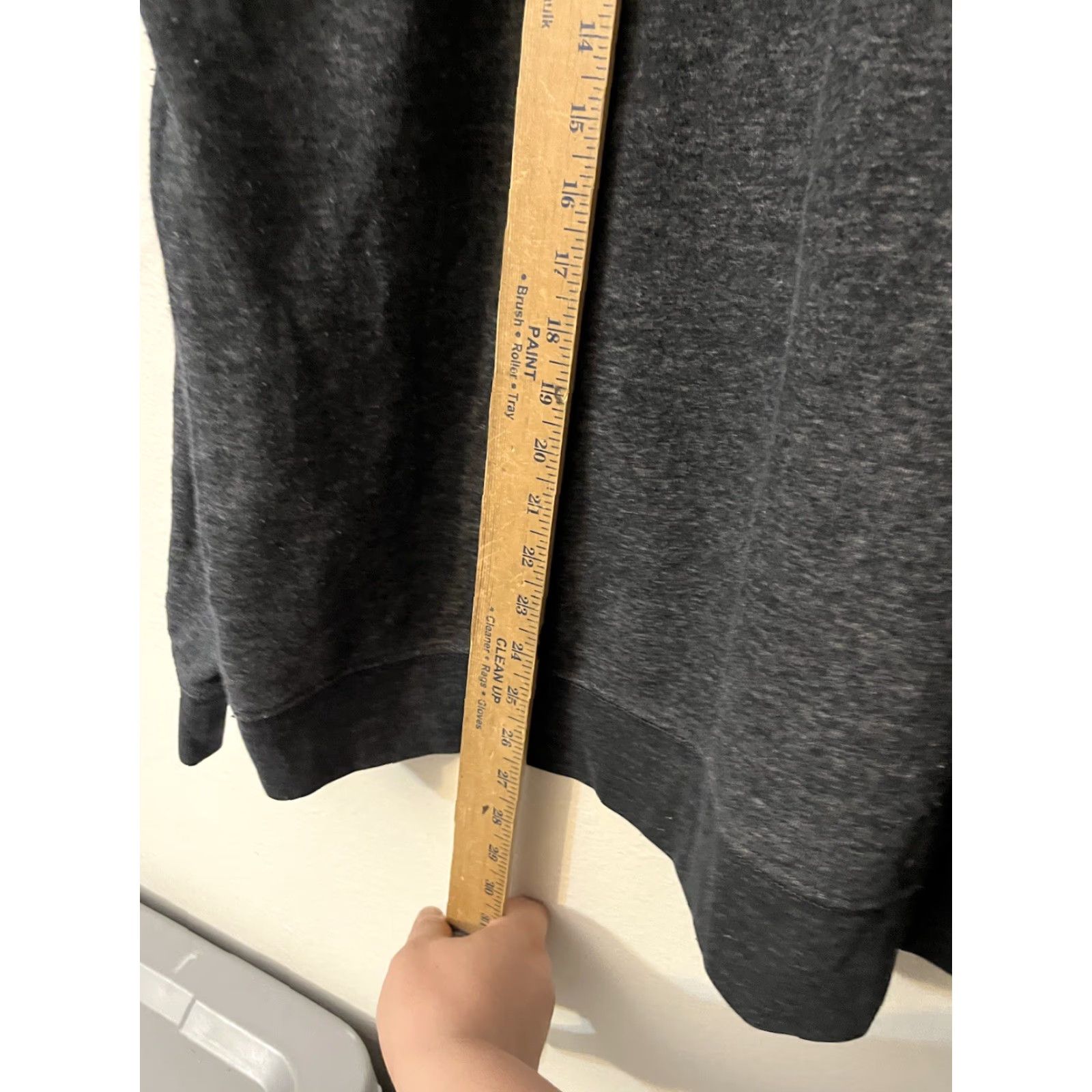 Old Navy Old Navy Sweatshirt Pullover Crew Neck Long Sleeve Men's L Gray Cotton Blend Knit Logo Size US L / EU 52-54 / 3 - 4 Thumbnail