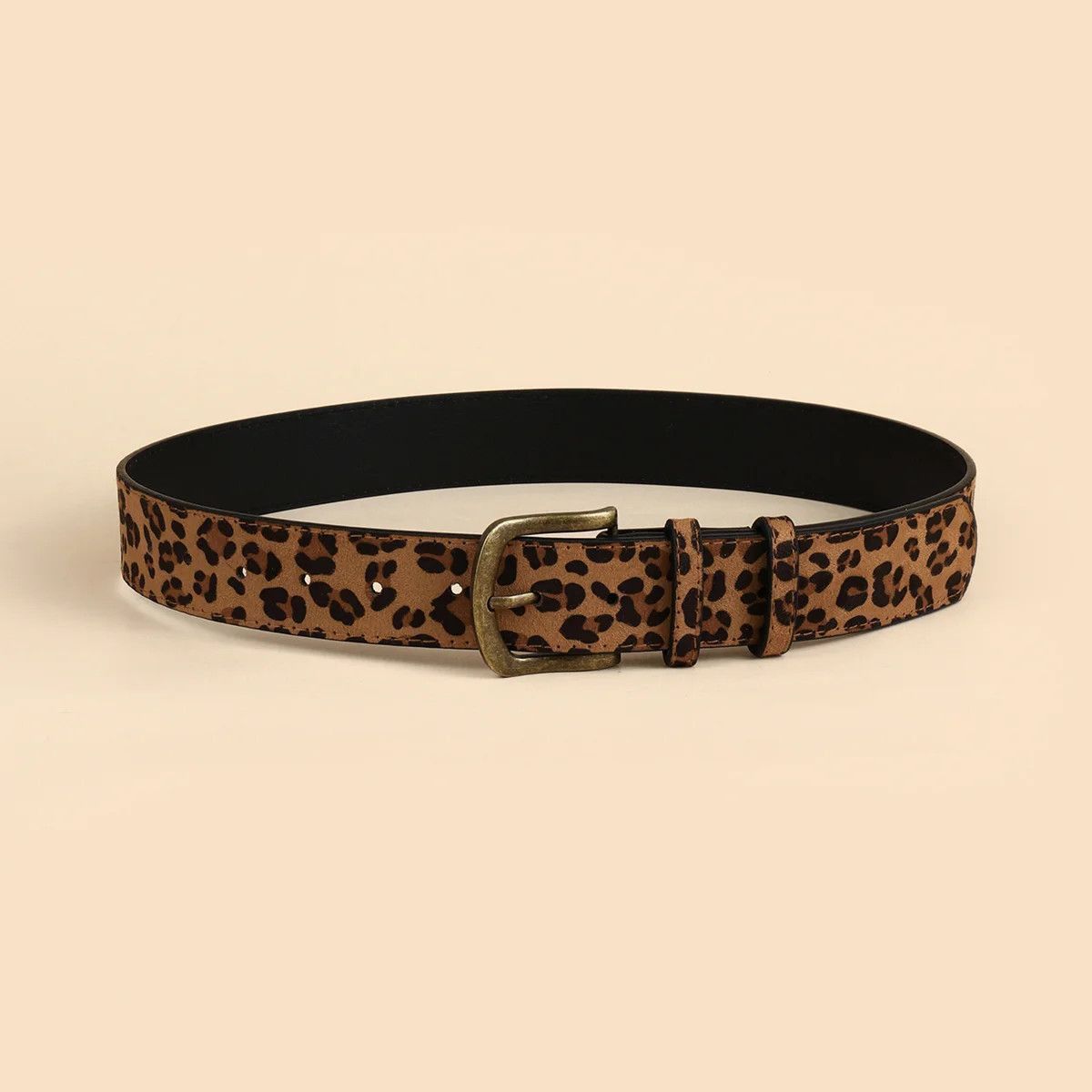 Other 2000s leopard cheetah print belt Size 32 - 3 Thumbnail