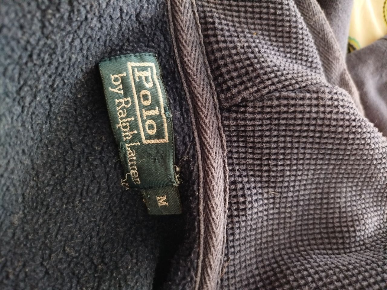 Polo Ralph Lauren × Vintage 90s Ralph Lauren Polo Vintage Zip Hoodie Size US M / EU 48-50 / 2 - 8 Thumbnail