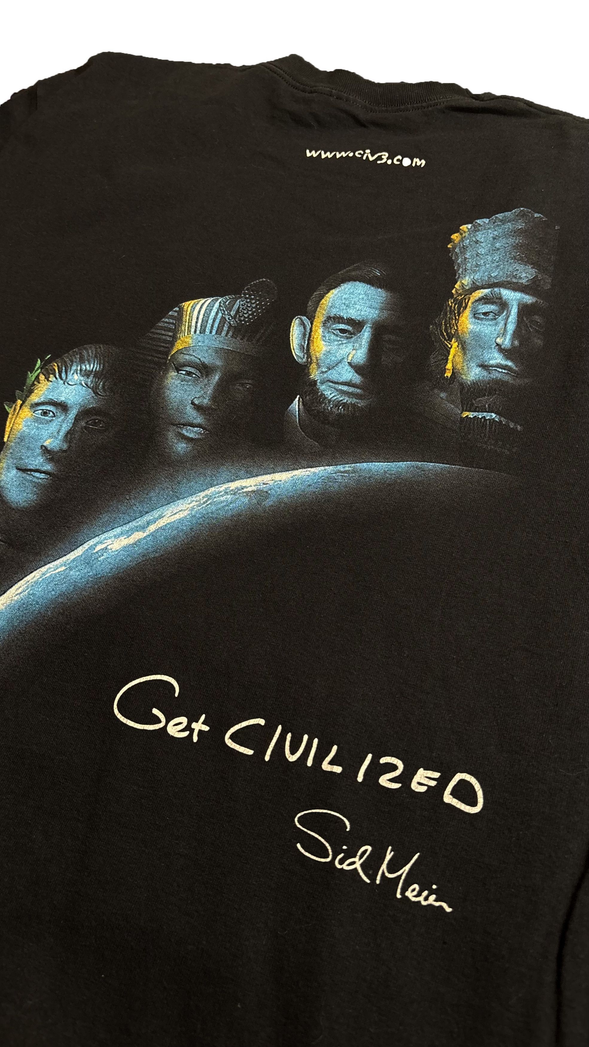 Vintage Vintage Civilization 3 T-shirt RARE Size US L / EU 52-54 / 3 - 4 Thumbnail