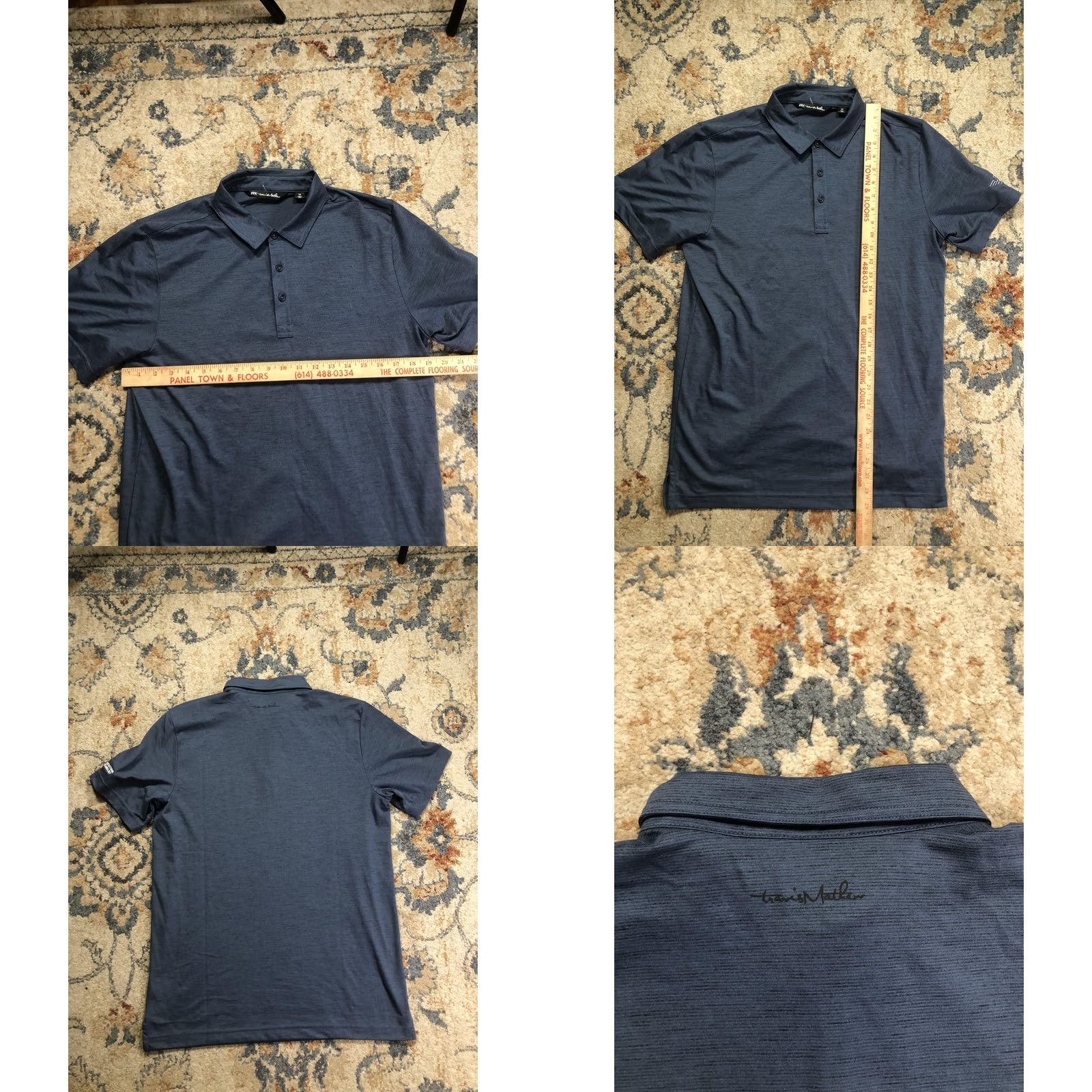 TravisMathew TravisMathew Polo Shirt Mens M Blue Solid Golf Performance Short Sleeve Polo Shirt Mens M Blue Solid Golf Performance Short Sleeve Size US M / EU 48-50 / 2 - 8 Thumbnail